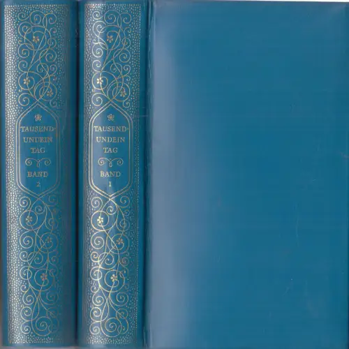 Buch: Tausendundein Tag, Greve, Felix, Paul und Paul Hansmann. 2 Bände, 1967