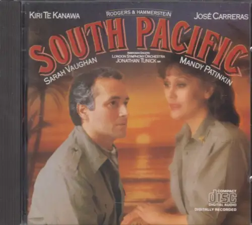CD: Rogers and Hammerstein, South Pacific, 1986, CBS Music, Musical, sehr gut