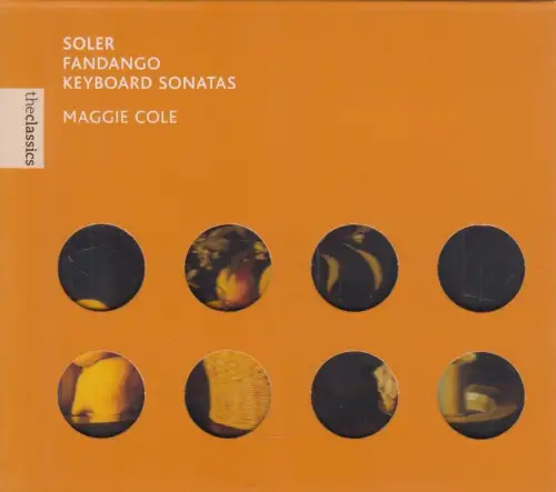 CD:  Soler: Keyboard Sonatas, Maggie Cole, 2003, Fandango, Virgin Classics