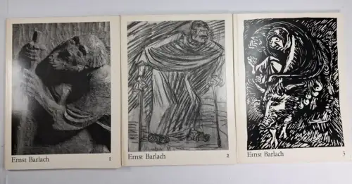 Buch: Ernst Barlach Katalog 1-3, Werke und Werkentwürfe aus 5 Jahrzehnten, 1981