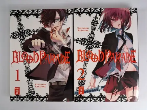 Manga: Blood Parade 1+2, Kazuyoshi Karasawa, Egmont Manga, 2 Bände, Fantasy