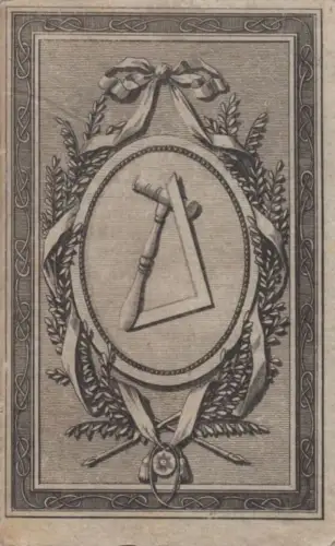 Buch: Taschenbuch für Freimaurer auf das Jahr 1798. 1798, bei Johann August Aue