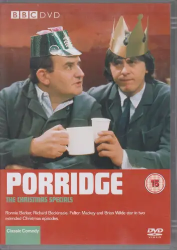 DVD: Porridge - The Christmas Specials, Dirk Clement & Ian La Frenais, englisch