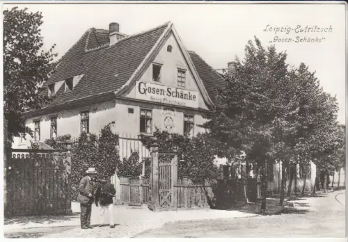 AK Leipzig-Eutritzsch Gosen-Schänke, ca. 1985, Bild und Heimat, gebraucht, gut