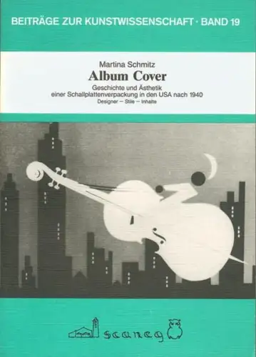 Buch: Album Cover, Schmitz, Martina, 1987, Scaneg, Designer - Stile - Inhalte