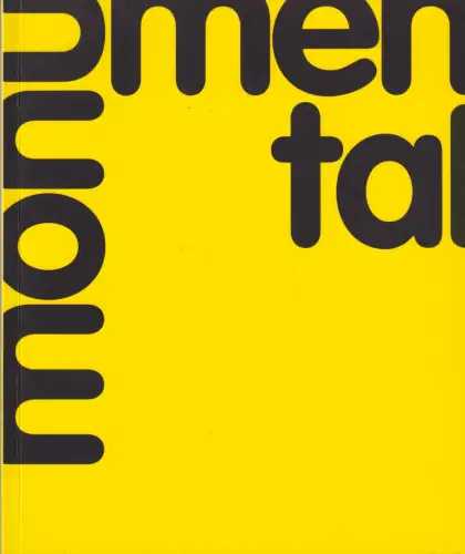 Buch: Monumental, 20. Leipziger Jahresausstellung, 2013, Westwerk