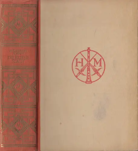 Buch: Die kleine Stadt, Roman, Heinrich Mann, Kurt Wolff, gebraucht, gut