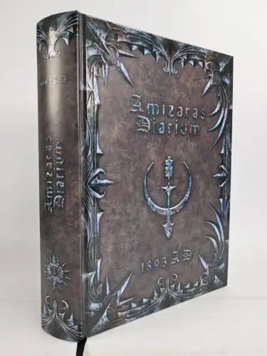 Buch: Amizaras Diarium 1893 AD, Valerian Caithoque, SIGNIERT! 1. Auflage 2017