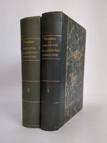 Buch: Geschichte des gelehrten Unterrichts. Friedrich Paulsen, 1919/21, Veit
