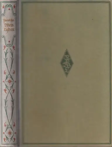 Buch: Niels Lyhne, Roman. J. P. Jacobsen, ca. 1920, Hesse & Becker Verlag