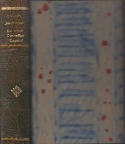 Buch: (1) Im Pfarramt  / (2) der bucklige Taquinet. J. N. Potapenko / P. de Kock