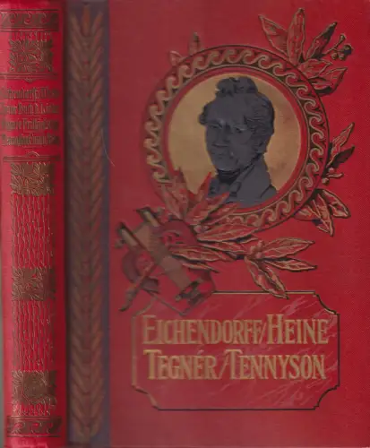 Buch: J. Eichendorff, H. Heine, E. Tegner,  A. Tennyson. 4 in 1 Bände, Minerva