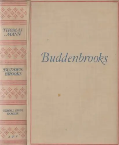 Buch: Buddenbrooks, Verfall einer Familie, Mann, Thomas, S. Fischer Verlag
