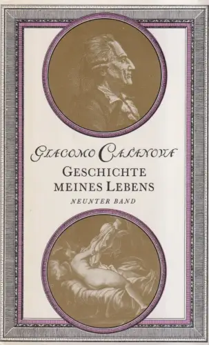 Buch: Geschichte meines Lebens Band 9, Casanova, Giacomo, 1987, Kiepenheuer