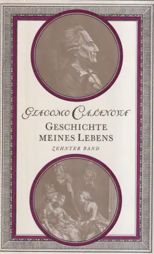 Buch: Geschichte meines Lebens Band 10, Casanova, Giacomo, 1987, Kiepenheuer