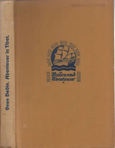 Buch: Abenteuer in Tibet, Hedin, Sven. Reisen und Abenteuer, 1925