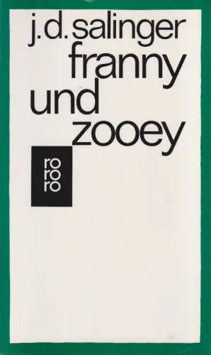 Buch: Franny und Zooey, J. D. Salinger, Rororo, 1993, Rowohlt Taschenbuch Verlag