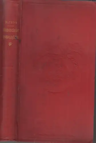 Buch: Nomenclator Pomologicus, Mathieu, Carl, 1889, Paul Parex, guter Zustand