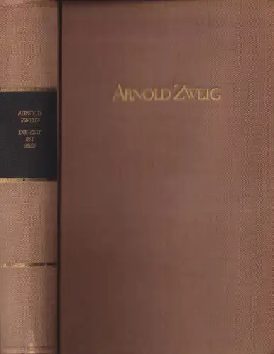 Buch: Die Zeit ist reif, Roman. Zweig, Arnold. 1961, Aufbau, Gesammelte We 66191