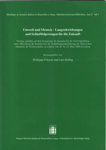Buch: Umwelt und Mensch, Fritsche, Wolfgang (Hrsg. u.a.), 2002, Hirzel Verlag