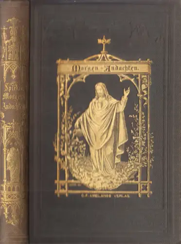 Buch: Christliche Morgenandachten. Spieker, Christian Wilhelm, 1859, Amelang