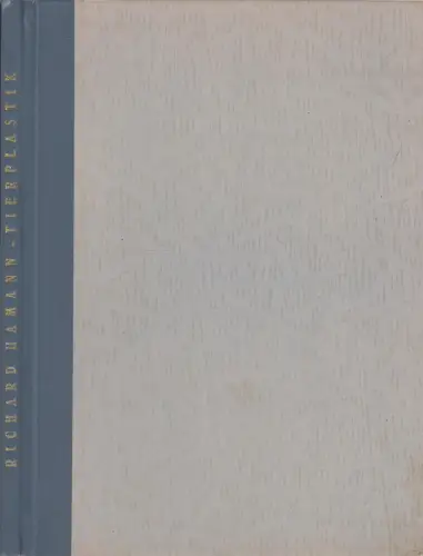 Buch: Tierplastik im Wandel der Zeiten, Hamann, Richard. 1949, Akademie Verlag