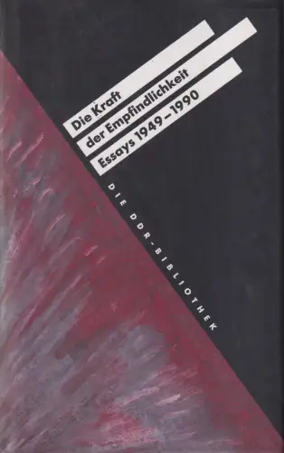 Buch: Die Kraft der Empfindlichkeit, Niekisch, Ernst u.a., 1998, Faber & Faber