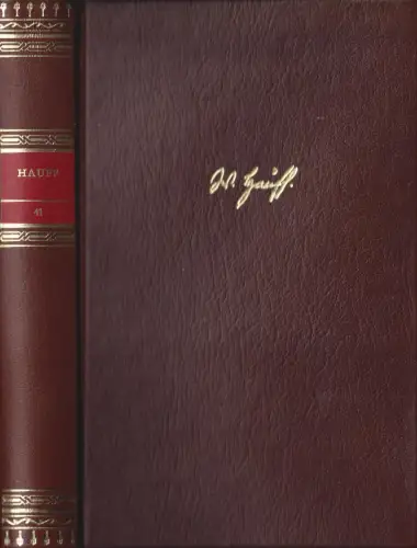 Buch: Werke in einem Band, Hauff, Wilhelm, 1982, Harenberg, BDK