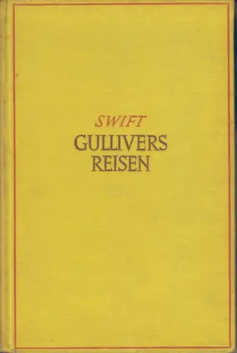 Buch: Gullivers Reisen, Swift, Jonathan, 1948, Verlag Philipp Reclam