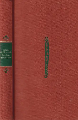 Buch: Das Blut der anderen. Beauvoir, Simone de. Ex libris, 1984, Volk und Welt