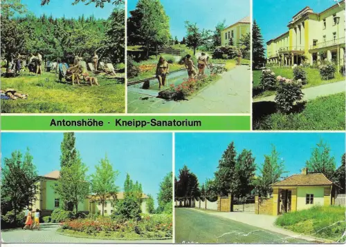 AK Antonshöhe. Kneipp Sanatorium. ca. 1985, gebraucht, gut