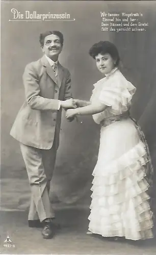 AK Die Dollarprinzessin. Emmy Horst. ca. 1907, Oper, gebraucht, gut 308776