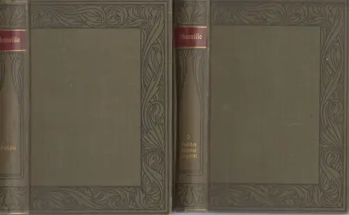 Buch: Chamissos Werke, Tardel, Hermann, Band 1 und 2, Bibliographisches Institut