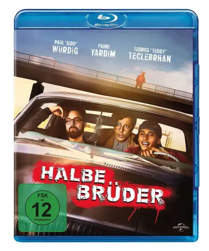 Blu-ray: Halbe Brüder, 2015, Sido, Fahri Yardim, Tedros Teclebrhan