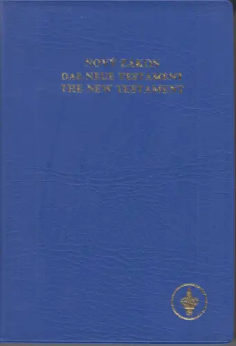 Buch: Novy Zakon / Das Neue Testament / The New Testament, 1995, Gideonbund