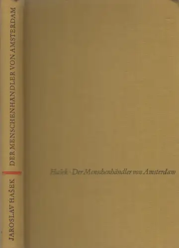 Buch: Der Menschenhändler von Amsterdam. Hasek, Jaroslav, 1965, Insel Verlag