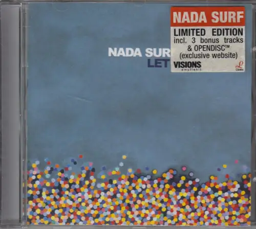CD: Nada Surf, Let Go (Limited Edition), 2002, Labels, gebraucht, gut