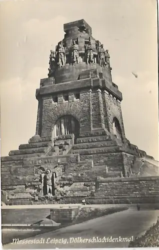 AK Messestadt Leipzig. Völkerschlachtdenkmal, gebraucht, gut