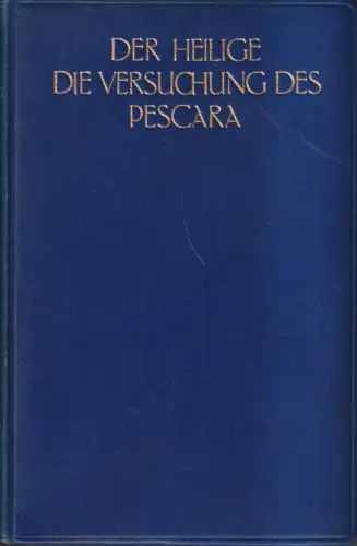 Buch: Der Heilige / Die Versuchung des Pescara, Conrad Ferdinand Meyer, Knaur