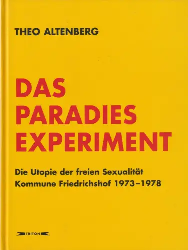 Buch: Das Paradies Experiment / The Paradise Experiment, Altenberg, Theo, 2001