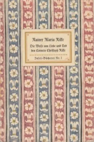 Insel-Bücherei 1, Die Weise von Liebe und Tod des Cornets Christoph Rilke, 54678