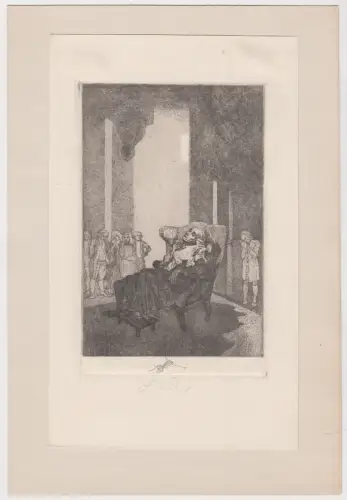 Grafik, Ferdinand Staeger, Kunstgrafik, Buch, gut erhalten, Radierung