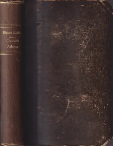 Buch: Zwölf Gestalten der Glanzzeit Athens, Albrecht Stauffer, 1896, Oldenbourg