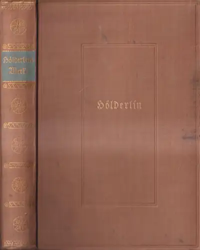 Buch: Hölderlins Werke, ausgewählt von Will Vesper, Reclam, gebraucht, gut