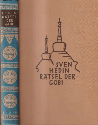 Buch: Rätsel der Gobi, Hedin, Sven. 1940, F. A. Brockhaus Verlag, gebraucht 2254