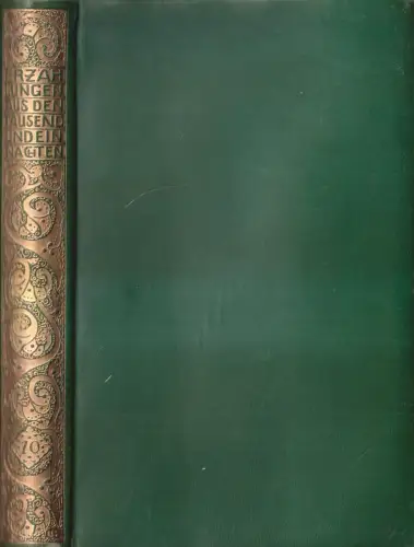 Buch: Die Erzählungen aus den tausendundein Nächten, zehnter Band, Insel, 1914