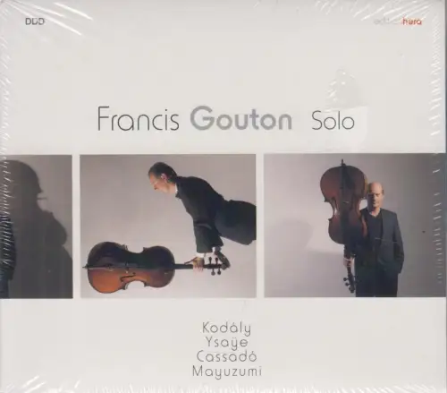CD: Francis Gouton, Solo. 2011, mit DVD, original eingeschweißt