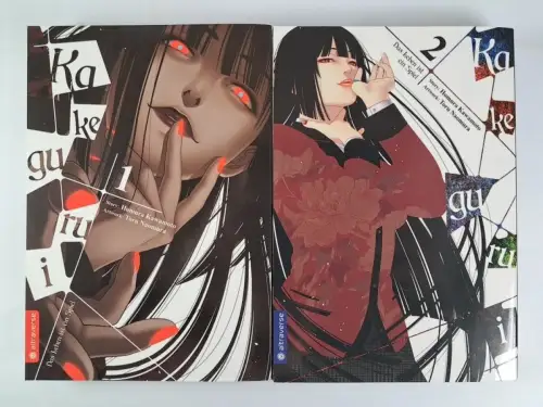 Manga: Kakegurui - Das Leben ist ein Spiel 1+2, Homura Kawamoto, Toru Naomura