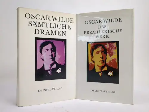 2 Bücher Oscar Wilde: Das erzählerische Werk / Sämtliche Dramen, Insel Verlag
