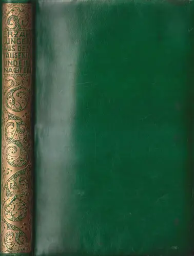 Buch: Die Erzählungen aus den tausendundein Nächten, zwölfter Band, Insel, 1914